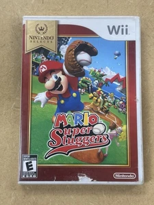 Mario Super Sluggers Nintendo Wii Spiel komplett CIB getestet & funktionsfähig Baseball - Bild 1 von 5