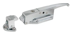 KASON 0058 Cierre Radial Safeguard + Juego de Golpes Resorte de Luz, Cromo, Montaje Al Ras - Imagen 1 de 11
