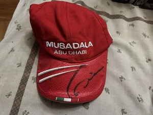 Ferrari F1 Staff Cap 2009 G Fisichella Autograph Used Classic Motorsport - Picture 1 of 3