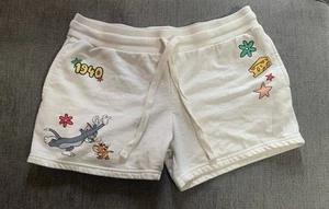 Pantalones cortos blancos Tom And Jerry talla grande (11/13) para mujer 1940, Tom Chasin Jerry - Imagen 1 de 4