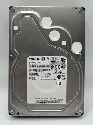 Toshiba HP MG04ACA100N 1 TB SATA III 3.5 in Enterprise Hard Drive - Image 1 of 3