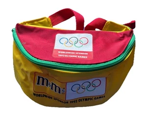 Banane Adidas M&M's Collector Vintage Belt Bag Fanny Pack/ JO 1992 Olympic Games - Imagen 1 de 12