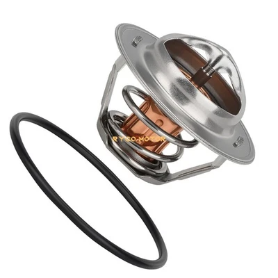 Thermostat W/ O-Ring for Kawasaki Ninja Vulcan 49054-1067 49054-0004 / 92055-112 - Image 1 of 4