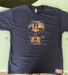 CUSTOM DESIGN RESCUE ME (TV) 9/11 - WE REMEMBER SHIRT, SZ XL- BRAND NEW ๐ฅ๐ - Picture 1 of 6
