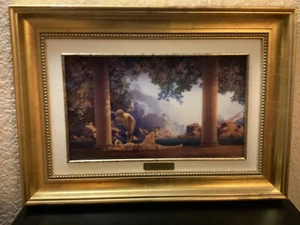 Maxfield Parrish ""DAYBREAK"" Franklin neuwertig limitierte Auflage. Repro auf Porzellan mit COA - Bild 1 von 8