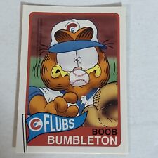 Garfield Trading Card Skybox 1984  #76 Boob Bumbleton Chicago Flubs