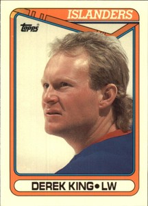 1990-91 (ISLANDERS) Topps Tiffany #128 Derek King