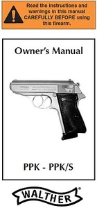 Walther PPK PPKS PPK/S Pistol Owners Instruction and Maintenance Manual - Picture 1 of 1