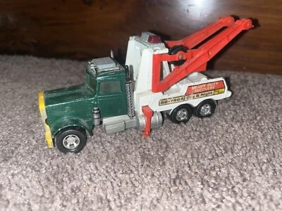 MATCHBOX SUPER KINGS K-20 Peterbilt Heavy Duty Tow Truck Vintage 1979 - Image 1 of 3