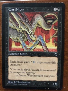 Clot Sliver MTG Tempest Common LP Lightly Played Single Card - Picture 1 of 2