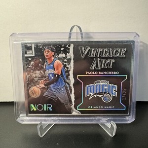 2022-23 Panini Noir Paolo Banchero RC /25 Silver Framed Vintage Art Magic #291