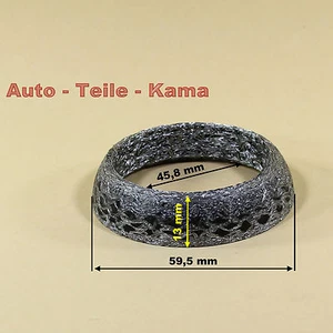 ✅Dichtring für Abgasanlage , Abgasrohr , Katalysator , Auspuff , Flex , Dichtung - Bild 1 von 4