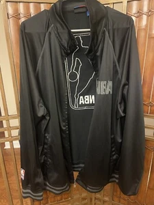 Majestic NBA Logo Lightweight Jacket Black Size 3XL *Read* - Picture 1 of 11
