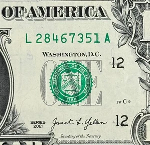 Broken Ladder Scattered Complete 8 Digit L 1-8 Eight Digit Broken Ladder Dollar - Imagen 1 de 3