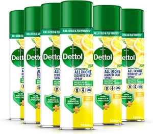 Dettol All In One Disinfectant Spray Lemon 300ml (Pack of 6) - Picture 1 of 8