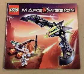 Lego Mars Mission Instructions Manual Book Only 7693