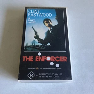 The Enforcer Clint Eastwood VHS - Rated R - 97 Minutes - Small Box - PAL - Picture 1 of 5