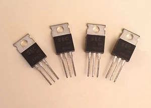 LOT DE 4 x TIP42C - PNP 65W 100V - 6A new old stock SEC - Picture 1 of 1