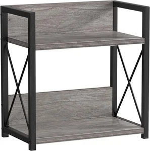 Countertop Shelf Organizer 2 Tier Spice Rack Organizer for Kitchen Gray Medium - Picture 1 of 7