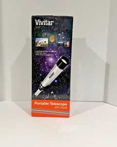 Vivitar Portable Telescope With Tripod Perfect Gor Kid. Perfect Child Gift - Picture 1 of 6