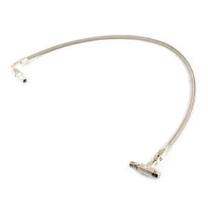 27.5" 4AN Oil Feed Line For BorgWarner S200,S300, S366 SX SXE 1/8NPT 1/8"-27 - Picture 1 of 4