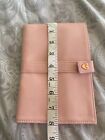 Avon Pink Faux Leather Rose Gold Jewellery Pouch. BNWOT.