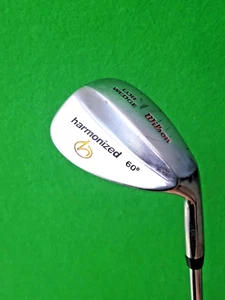 Wilson Harmonized 60° Stainless Lob Wedge. Steel Shaft. Wedge Flex. RH 34.75" - Picture 1 of 7