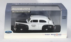 First Response 1:43 1941 Ford Tudor Sedan New Jersey State Patrol MIB 2007 - Picture 1 of 4