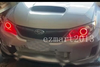 cotton RGB halo ring for Subaru Impreza WRX STI 08-14 headlight angel eye BT APP - Image 1 of 4