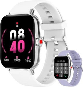Colesma Smartwatch Fitnessuhr für Damen, 1,69 Zoll Touchscreen mit Bluetooth - Photo 1/7