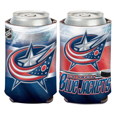 Columbus Blue Jackets Can Cooler 12 oz. NHL Koozie Cover