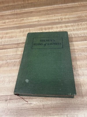 1926 "THE RUINS" or, Meditations on the REVOLUTIONS of EMPIRES - C.F. Volney Foto 1 de 4
