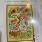 New Maydear Pre Printed Cross Stitch Kit Sunshine Girl Embroidery Anime ZY210