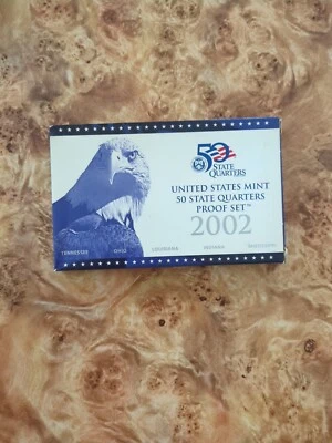 2002 State quarter proof set w/Certificate  - Image 1 of 3