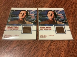 THE QUOTABLE STAR TREK DS9 COSTUME CARD C3 SEC CH ODO 2 VARIANTS RUST,BROWN - Picture 1 of 1