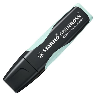 Umweltfreundlicher Textmarker - STABILO GREEN BOSS Pastel - Einzelstift - z ... - Bild 1 von 4