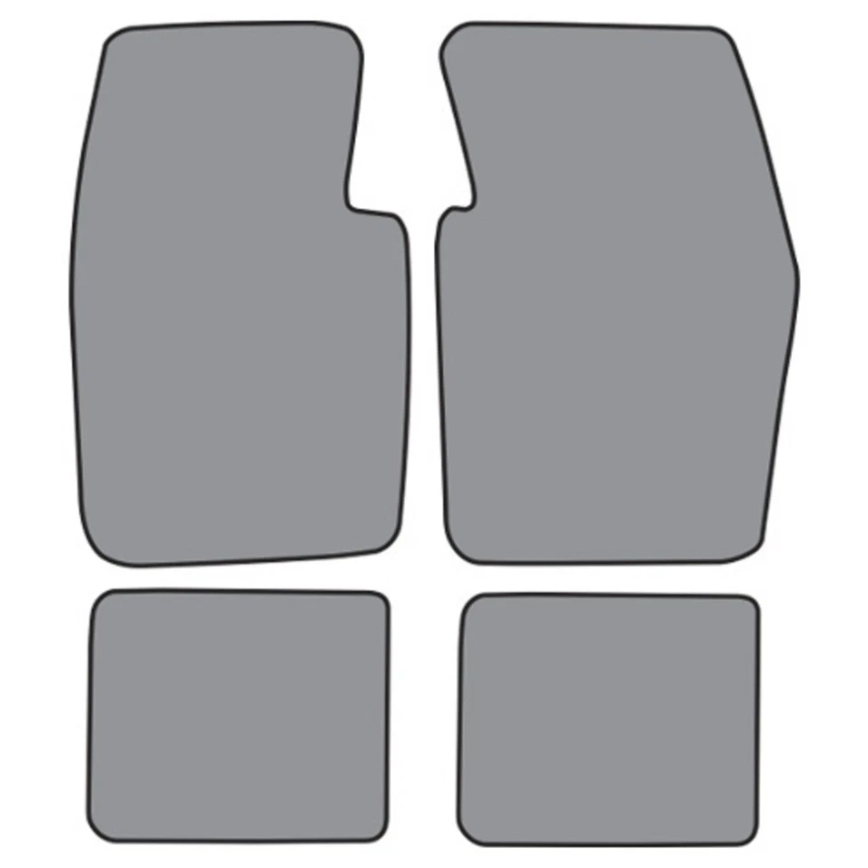 Floor Mats for 1974-1976 Plymouth Duster (FM692F FM18R) Cutpile 4Pc - Imagem 1 de 4