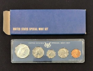 1966-P U.S. MINT-SPECIAL MINT SET--40% SILVER KENNEDY - Picture 1 of 2