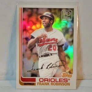 2021 Topps 70 Jahre Frank Robinson 70YTC-32 1982 Style Orioles Chrome Refractor - Bild 1 von 1
