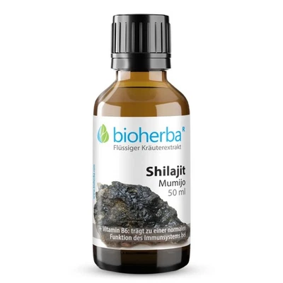 BIOHERBA REICHENBACH GMBH Shilajit Mumijo Tropfen Tinktur 50 ml