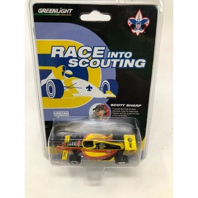 Race Into Scouting 2004-2005 Circut of Fun Scott Sharp Greenlight Diecast 1:64 - Image 1 of 3