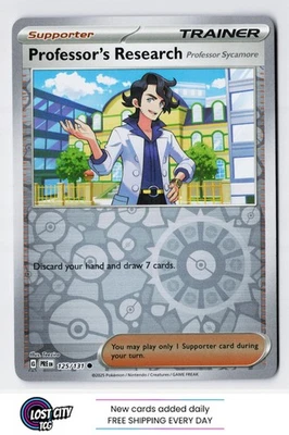 Professor's Research [Sycamore] 125/131 - SV: Prismatic Evolutions REVERSE NM - Image 1 of 2