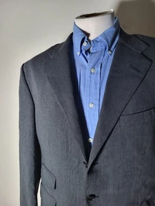 LESEN Ralph Lauren Purple Label England 40R Tooth Check Jacke Blazer Sport Mantel - Bild 1 von 20