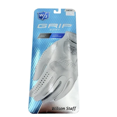 Guante de golf blanco suave con agarre Wilson Staff para dama diestro grande nuevo Foto 1 de 4