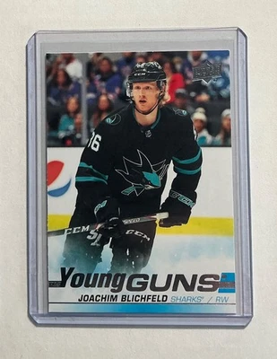 2019–20 SP Authentic No523 Joachim Blichfeld RC / Sharks Young Guns обновление дебютант - Изображение 1 из 2