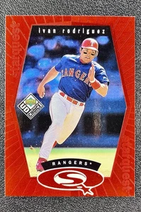 1999 Upper Deck UD Choice Starquest Red IVAN RODRIGUEZ #SQ20 MLB HOF Rangers - Picture 1 of 4