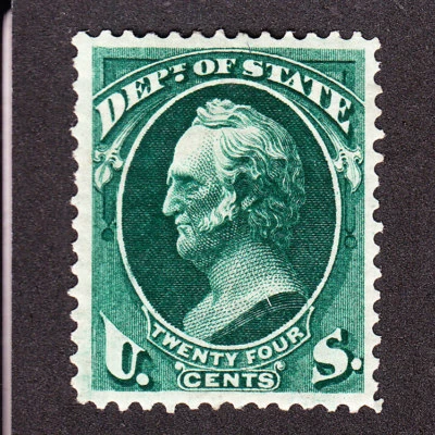 US O65 24c State Department Mint VF-XF OG H SCV $525 - Image 1 of 2