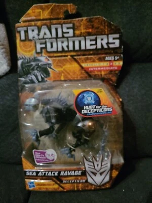 Transformers Hunt for the Decepticons HFTD Sea Attack Ravage Action Figure NEW - Image 1 of 3