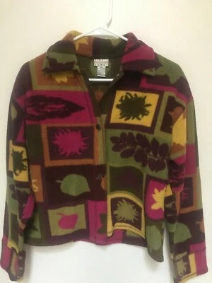 Sigrid Olson Sport Womens XS Jacket Fleece Autumn Fall Button Collared - Image 1 of 4