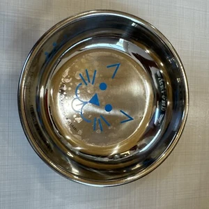 Edelstahl Katzennapf breit Untertasse Schale 8 Unzen rutschfest Katzennapf leicht zu reinigen - Bild 1 von 2